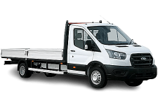 Car Hire Guiseley - Ford Transit Dropside Van - Van hire Guiseley